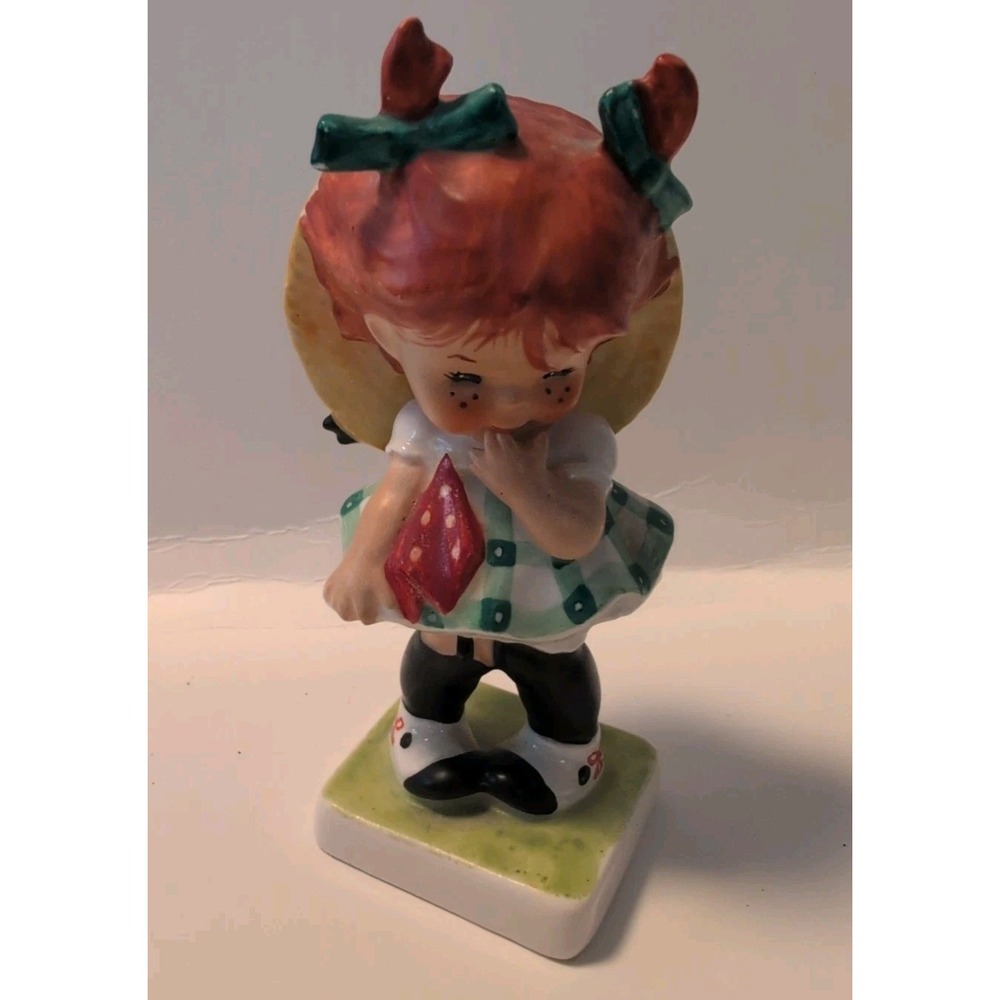 Vintage Goebel Hummel‎ 1957 Little Miss Coy Redhead Charlot West Germany